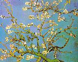 Vincent Van Gogh Famous Paintings - Almond Branches in Bloom